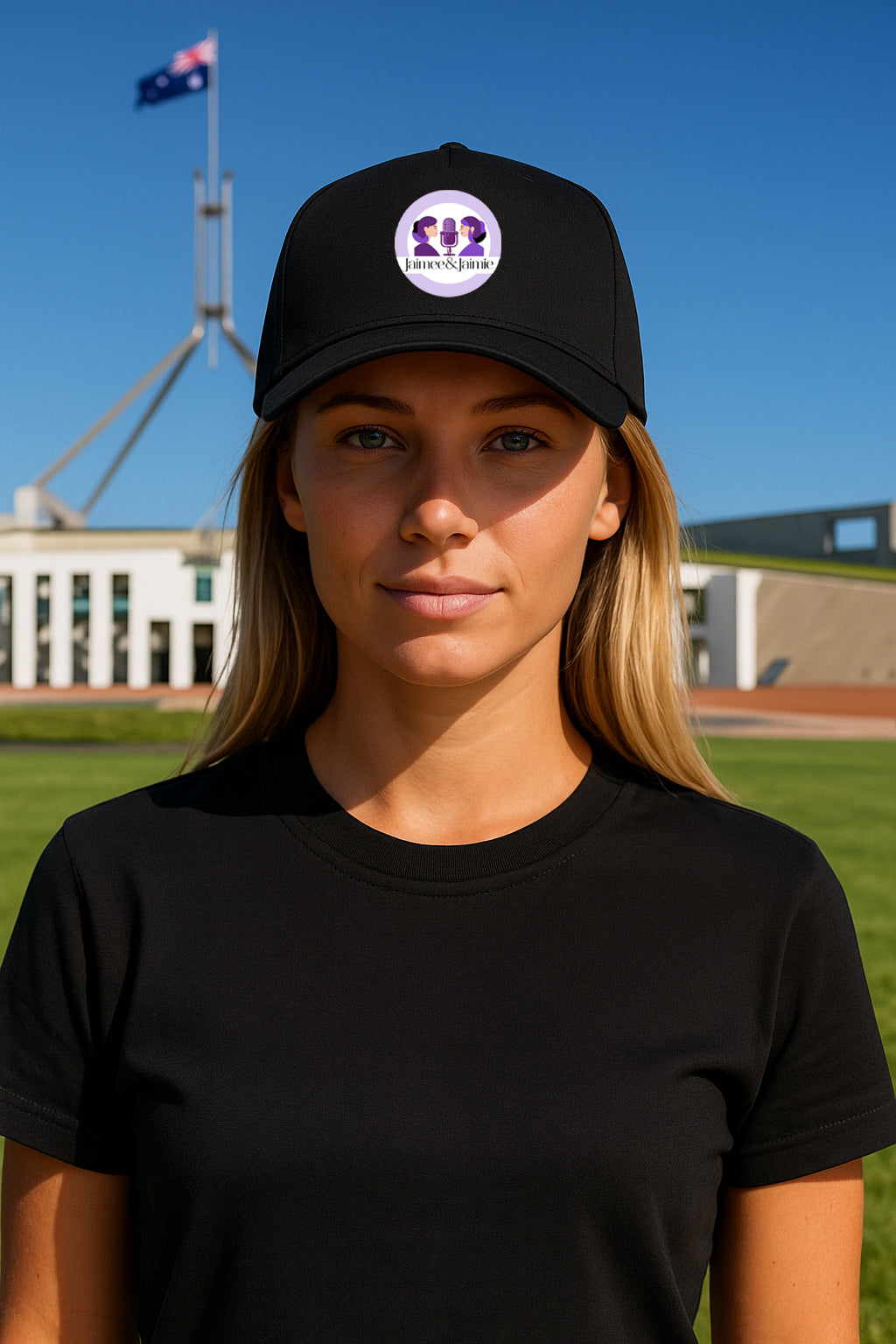 Jaimee and Jaimie Frame Baseball Cap