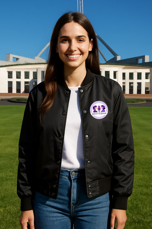 Jaimee and Jaimie Womens Bomber Jacket