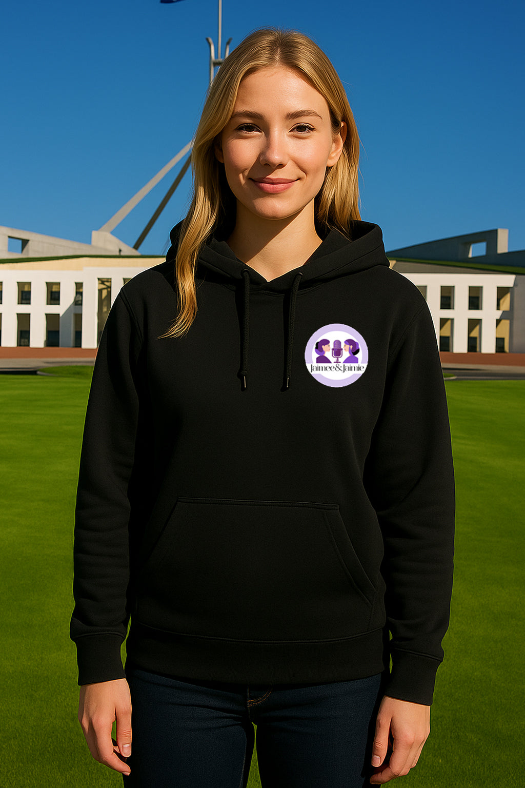 Jaimee and Jaimie Womens Hoodie