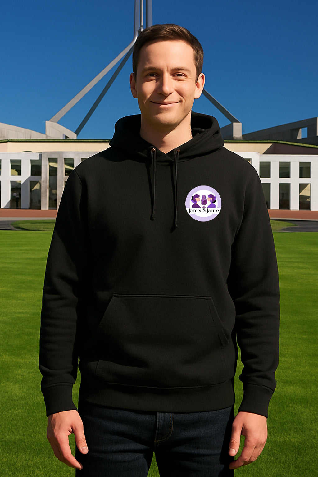 Jaimee and Jaimie Mens Hoodie